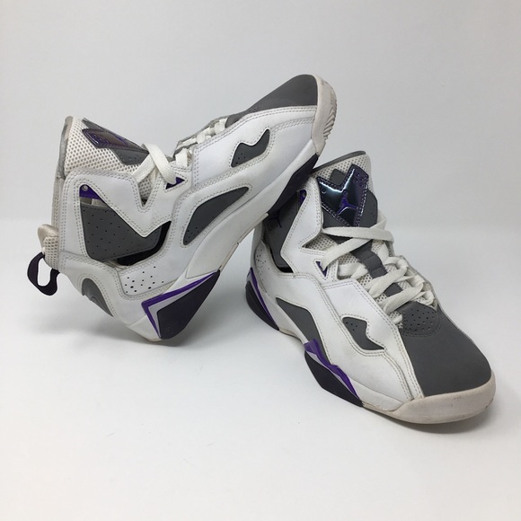 jordan true flight grey and purple